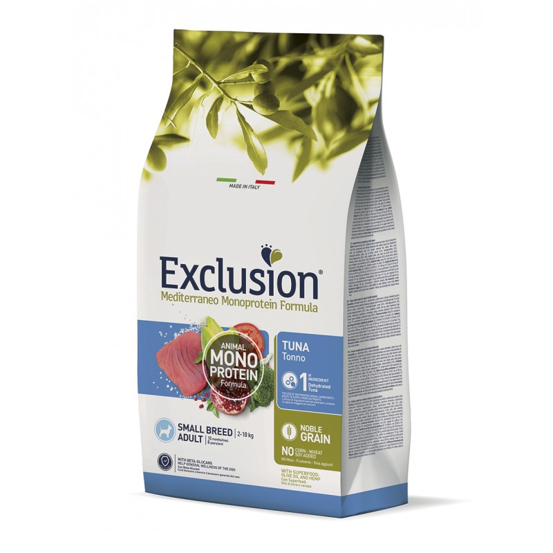 Exclusion Adult Tuna Small Breed корм для взрослых собак мелких пород с тунцом 7 кг
Exclusion Adult Tuna Small Breed корм для взрослых собак мелких пород с тунцом 7 кг