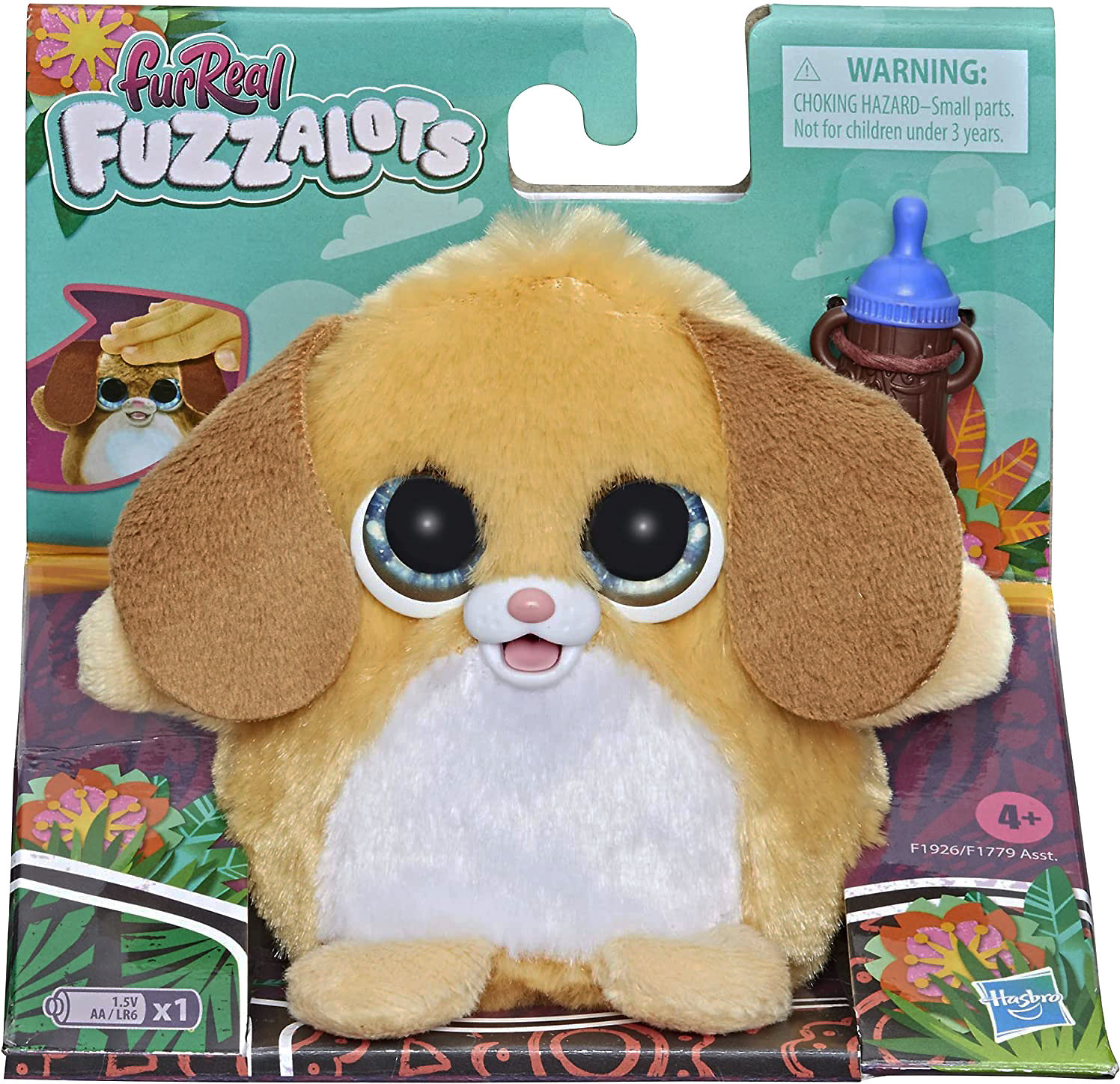 Интерактивная игрушка Hasbro серии Фуззалоты (F1779_F1926 Frr Fuzzalots DOG) бежевый
Интерактивная игрушка Hasbro серии Фуззалоты (F1779_F1926 Frr Fuzzalots DOG) бежевый