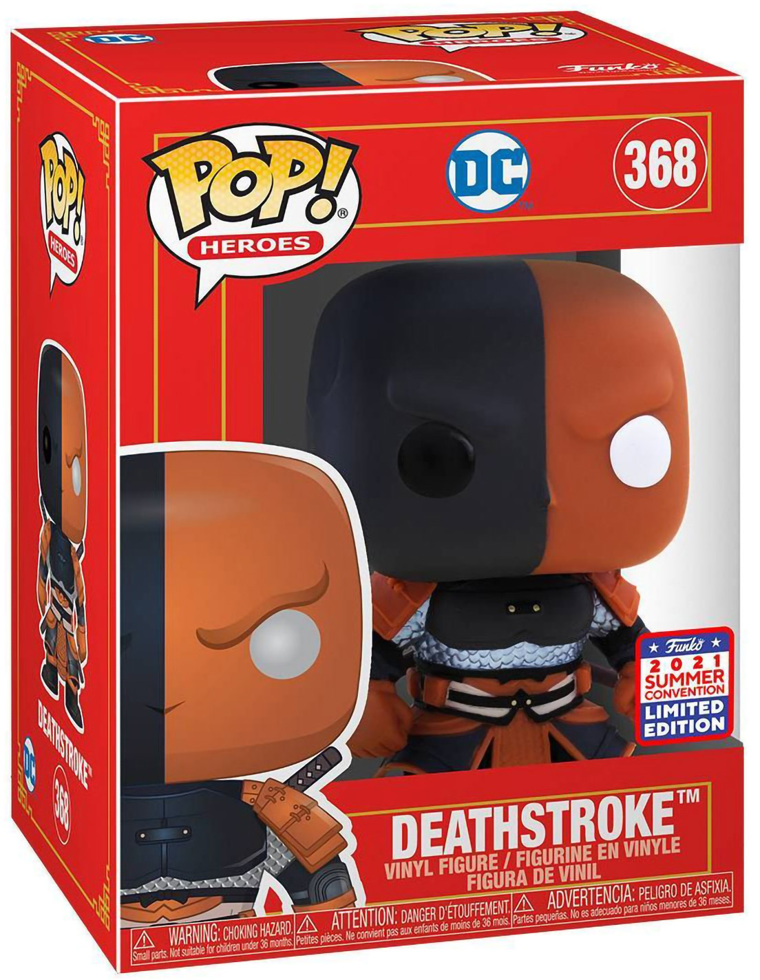 Фигурка Funko POP! Heroes DC Imperial Palace Deathstroke FunKon 2021 (Exc) 51397 (FUN25491165)
Фигурка Funko POP! Heroes DC Imperial Palace Deathstroke FunKon 2021 (Exc) 51397 (FUN25491165)