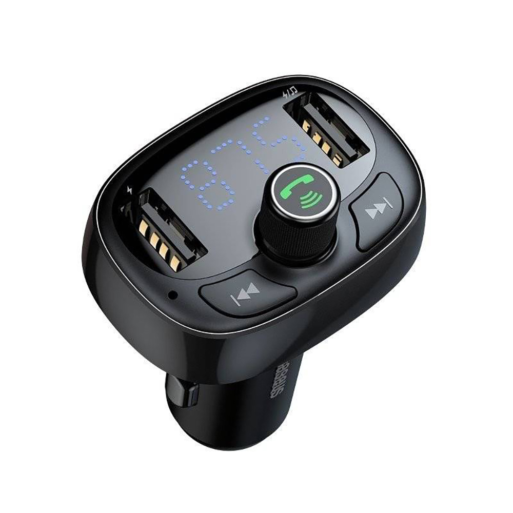 Автомобильное зарядное Baseus Bluetooth FM Launcher Dual-USB-A Black (CCALL-TM01)
Автомобильное зарядное Baseus Bluetooth FM Launcher Dual-USB-A Black (CCALL-TM01)