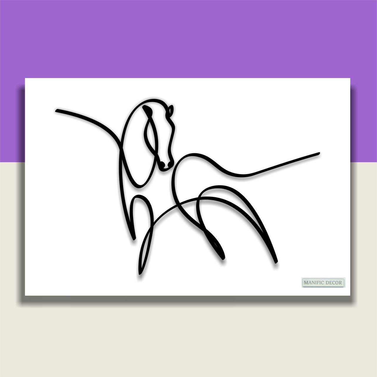 Картина интерьерная абстрактная настенная арт панно на холсте Manific Decor Wall Art Horse / Лошадь 40*60 см
Картина интерьерная абстрактная настенная арт панно на холсте Manific Decor Wall Art Horse / Лошадь 40*60 см