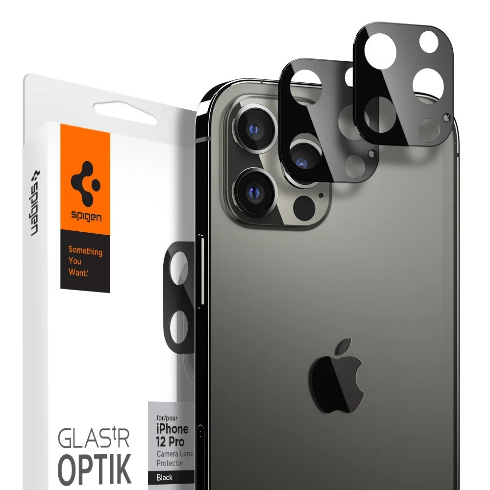 Защитное стекло на камеру Spigen для iPhone 12 Pro Optik Camera Lens Black (2 Pack)
Защитное стекло на камеру Spigen для iPhone 12 Pro Optik Camera Lens Black (2 Pack)