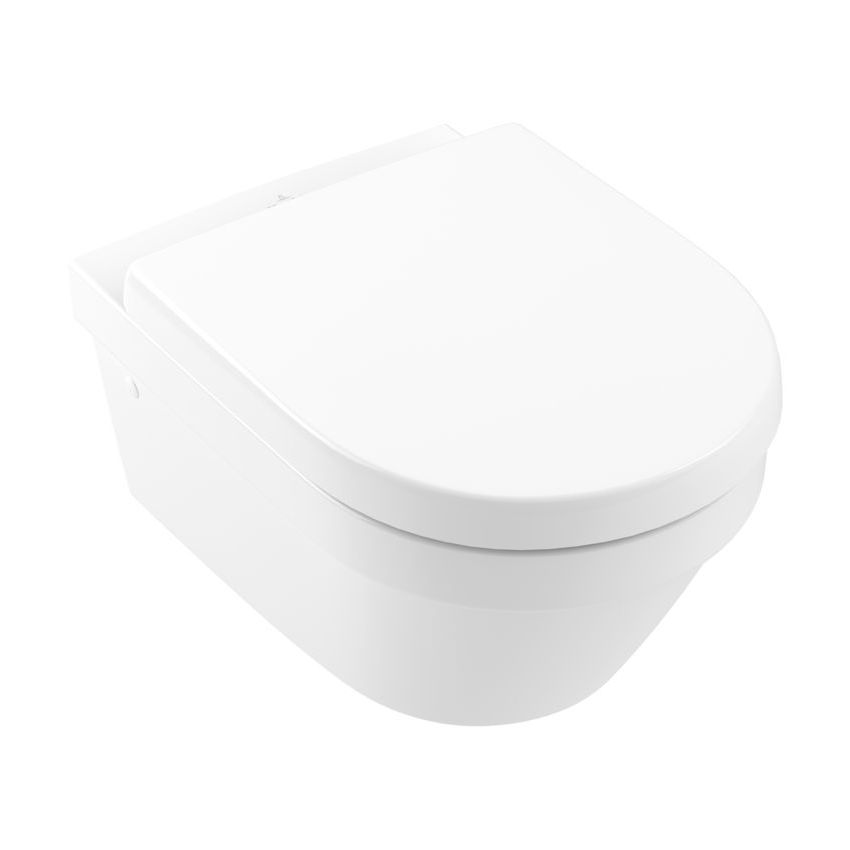 Унитаз подвесной Villeroy & Boch Architectura Directflush без ободка, с крышкой Soft Closing, белый (4694HR01)
Унитаз подвесной Villeroy & Boch Architectura Directflush без ободка, с крышкой Soft Closing, белый (4694HR01)