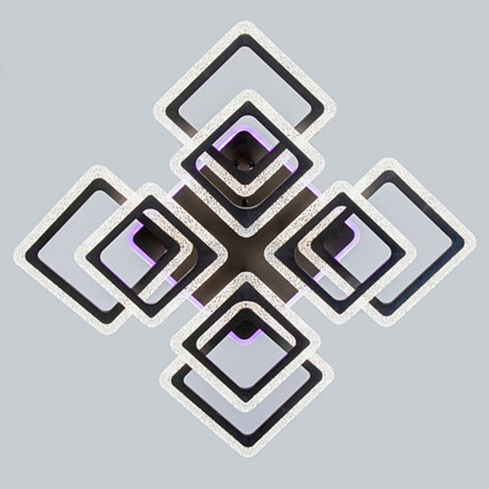 Люстра светодиодная с RGB подсветкой и пультом Sneha (9975023124A/4+4C BK+RGB 194w)
Люстра светодиодная с RGB подсветкой и пультом Sneha (9975023124A/4+4C BK+RGB 194w)