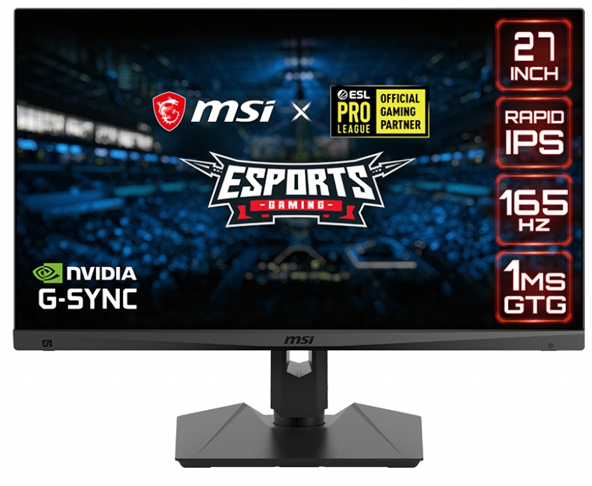 Монитор MSI 27" Optix MAG274QRF IPS Black; 2560х1440 (165 Гц), 300 кд/м2, 1 мс, DisplayPort, 2xHDMI, 1хUSB Type-C, 2хUSB2.0
Монитор MSI 27" Optix MAG274QRF IPS Black; 2560х1440 (165 Гц), 300 кд/м2, 1 мс, DisplayPort, 2xHDMI, 1хUSB Type-C, 2хUSB2.0