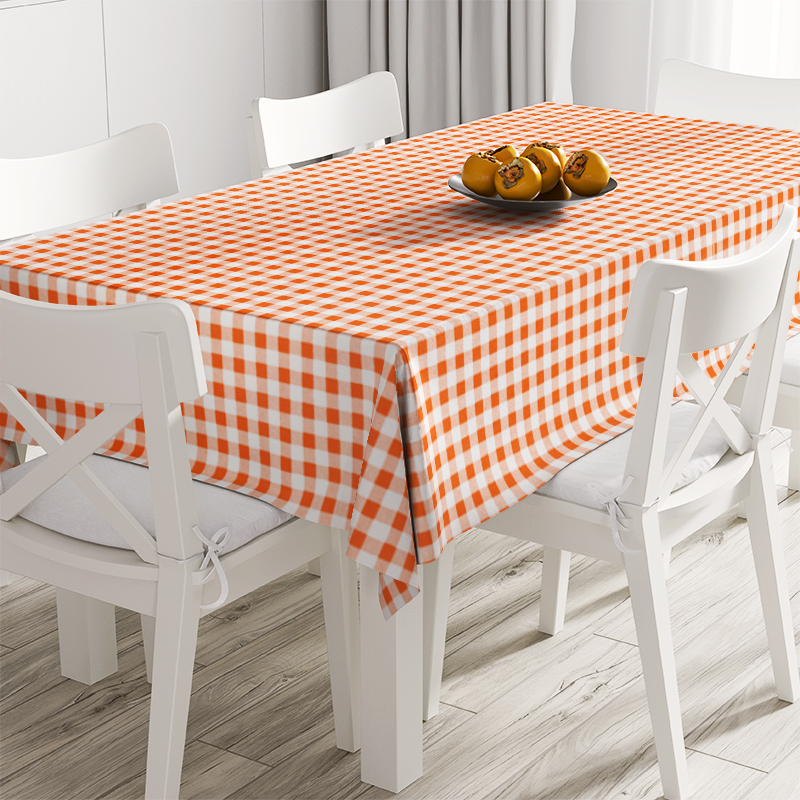 Скатерть Клетка оранжевая 1,5 см TT106648 Ø160 см
Скатерть Клетка оранжевая 1,5 см TT106648 Ø160 см