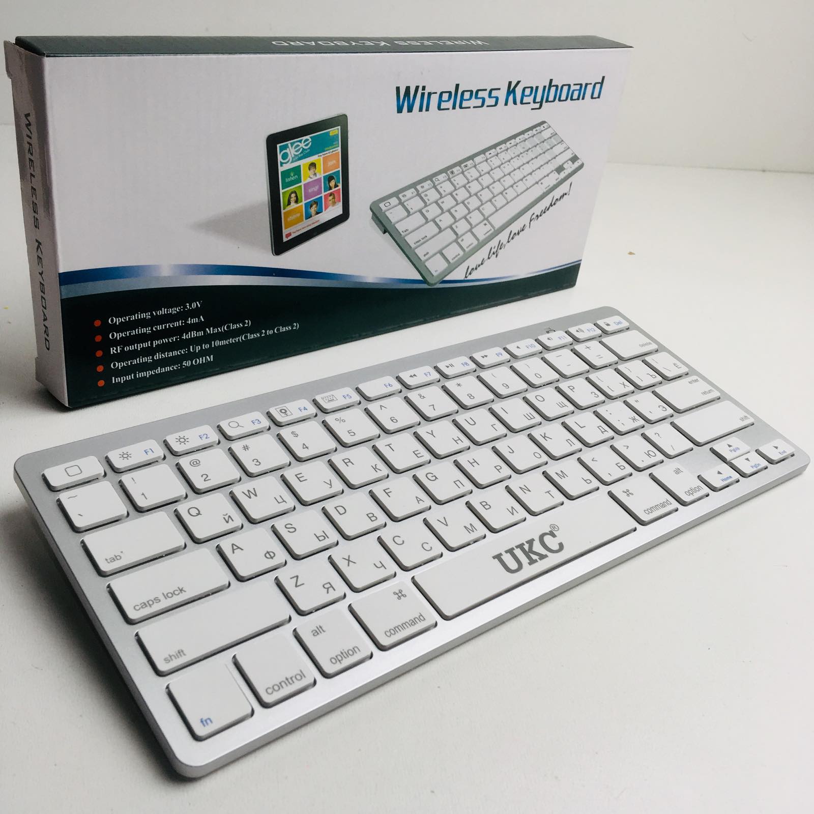 Беспроводная клавиатура Wireless Keyboard X5 подключение Bluetooth Мини Белый (780209)
Беспроводная клавиатура Wireless Keyboard X5 подключение Bluetooth Мини Белый (780209)
