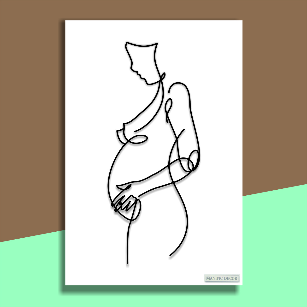 Картина интерьерная абстрактная настенная арт панно на холсте Manific Decor Pregnancy / Беременность 60*80 см
Картина интерьерная абстрактная настенная арт панно на холсте Manific Decor Pregnancy / Беременность 60*80 см