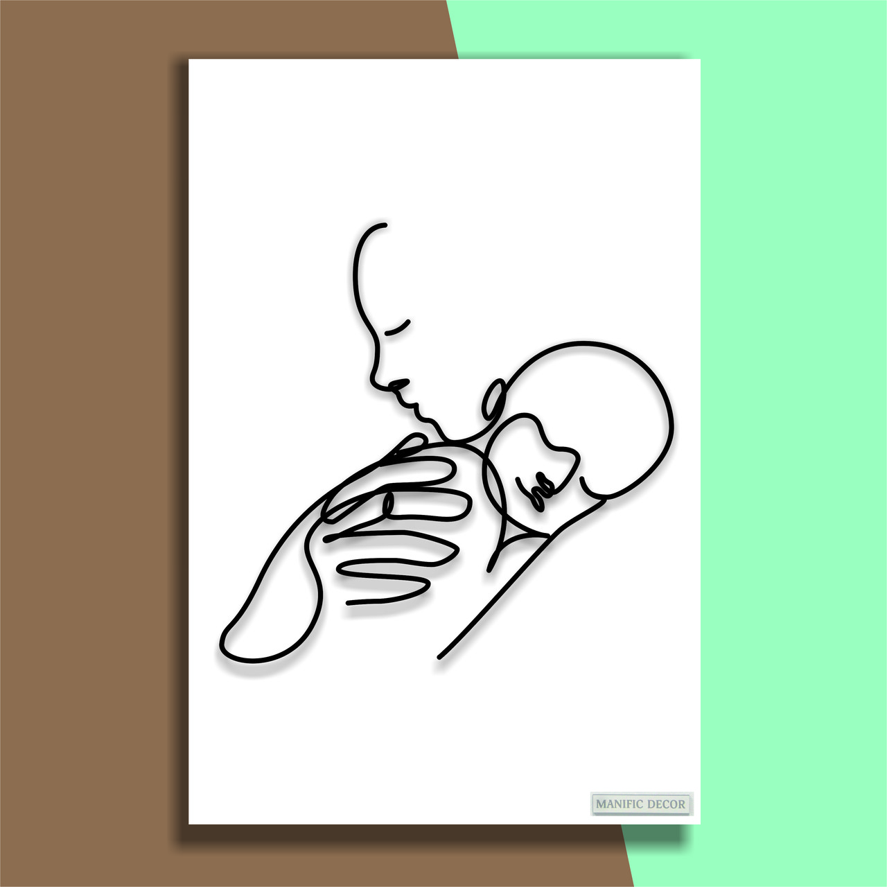 Картина интерьерная абстрактная настенная арт панно на холсте Manific Decor Mother and baby / Мама с ребенком 60*80 см
Картина интерьерная абстрактная настенная арт панно на холсте Manific Decor Mother and baby / Мама с ребенком 60*80 см
