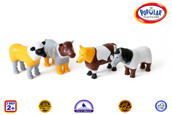 Пазл 3D детский магнитные животные POPULAR Playthings Mix or Match (корова, лошадь, овца, собака)
Пазл 3D детский магнитные животные POPULAR Playthings Mix or Match (корова, лошадь, овца, собака)