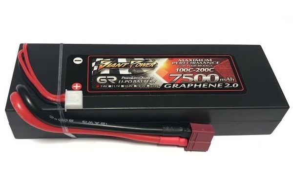 Аккумулятор для радиоуправляемой машинки Giant Power (Dinogy) Li-Pol 7500 мАч 7.4 В Hardcase 139x46x25 мм T-Plug 100C
Аккумулятор для радиоуправляемой машинки Giant Power (Dinogy) Li-Pol 7500 мАч 7.4 В Hardcase 139x46x25 мм T-Plug 100C