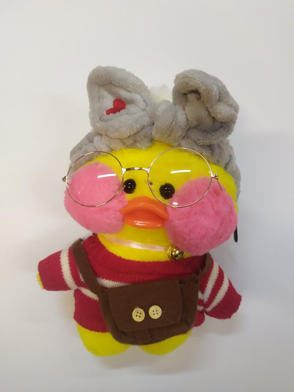 Мягкая Утка Лалафанфан LaLaFanFan Duck в одежде 30см уточка в повязке красний светрик
Мягкая Утка Лалафанфан LaLaFanFan Duck в одежде 30см уточка в повязке красний светрик