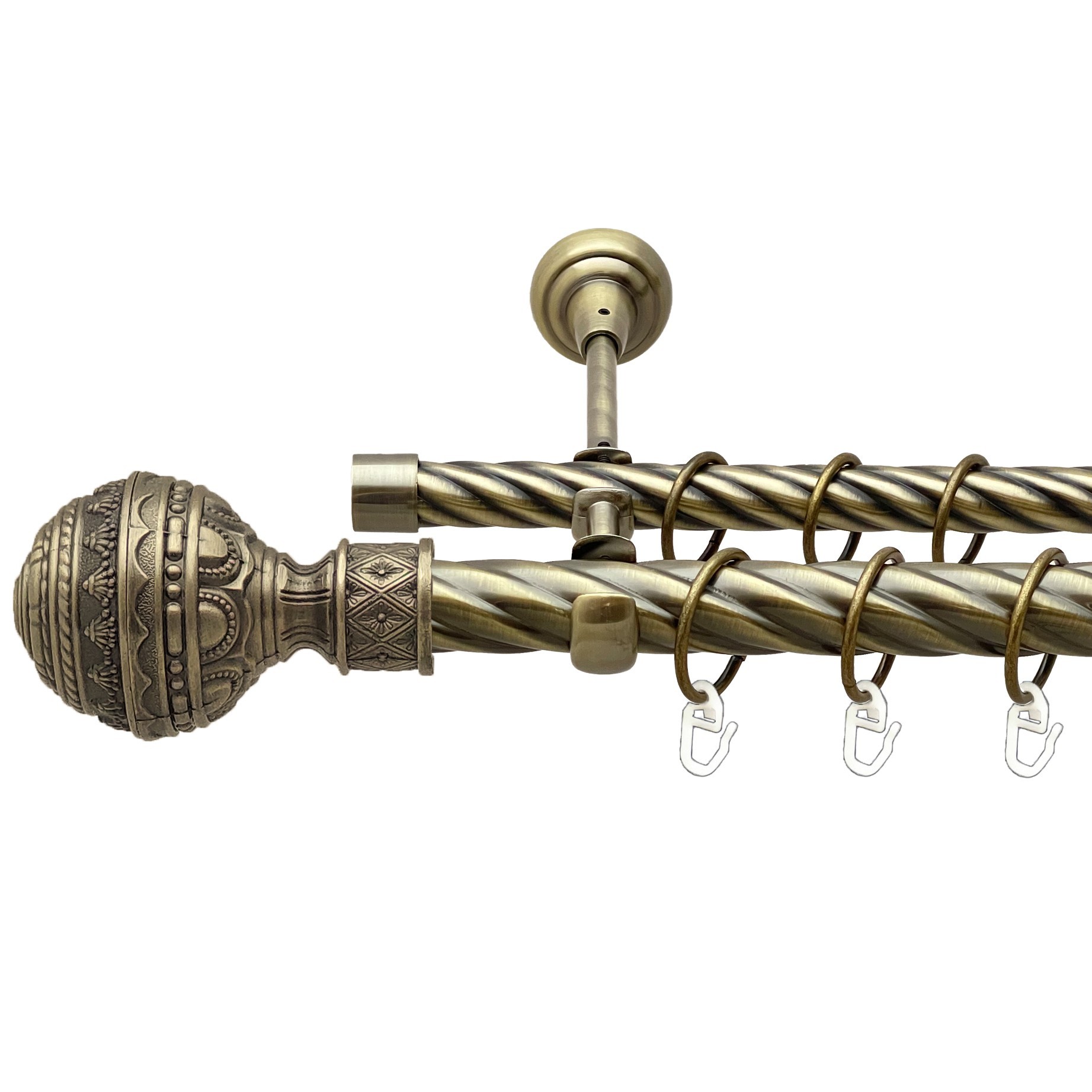 Карниз Orvit Арабеска металевий дворядний відкритий скручена труба кільце металеве Антик 25\19 мм 300 см (00-00017848)
Карниз Orvit Арабеска металевий дворядний відкритий скручена труба кільце металеве Антик 25\19 мм 300 см (00-00017848)