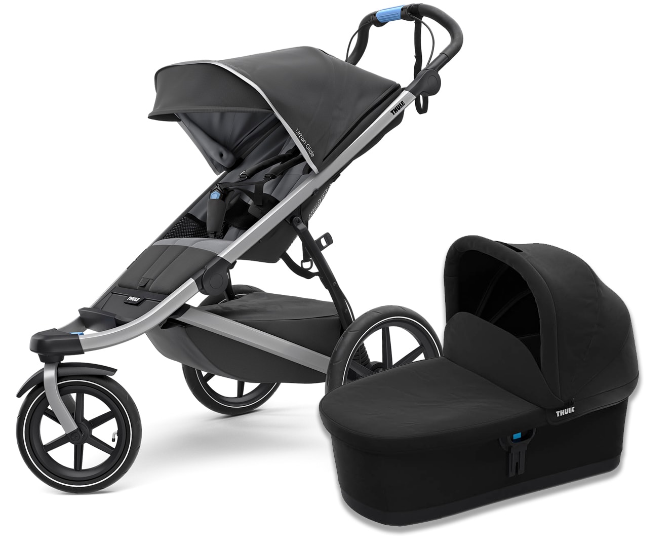 Детская коляска с люлькой Thule Urban Glide 2 (Dark Shadow) (TH 10101924-20110748)
Детская коляска с люлькой Thule Urban Glide 2 (Dark Shadow) (TH 10101924-20110748)