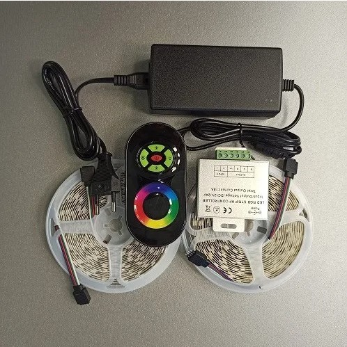 Комплект лента светодиодная AVT RGB 10 метров с регулировкой цвета радиоканал IP20 без силикона
Комплект лента светодиодная AVT RGB 10 метров с регулировкой цвета радиоканал IP20 без силикона