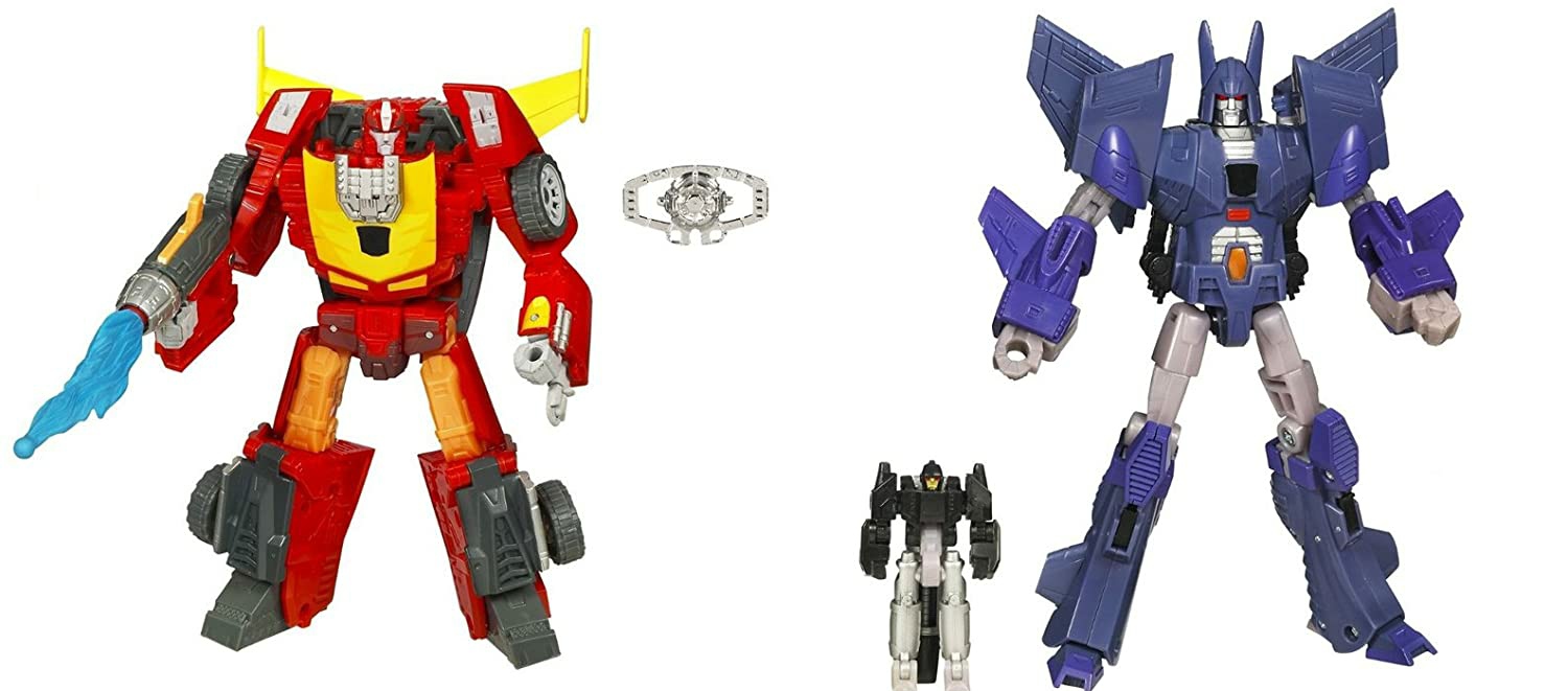 Трансформери HASBRO Родимус проти Циклонуса Делюкс Transformers Reveal The Shield Battle in Space: Rodimus vs. Cyclonus
Трансформери HASBRO Родимус проти Циклонуса Делюкс Transformers Reveal The Shield Battle in Space: Rodimus vs. Cyclonus