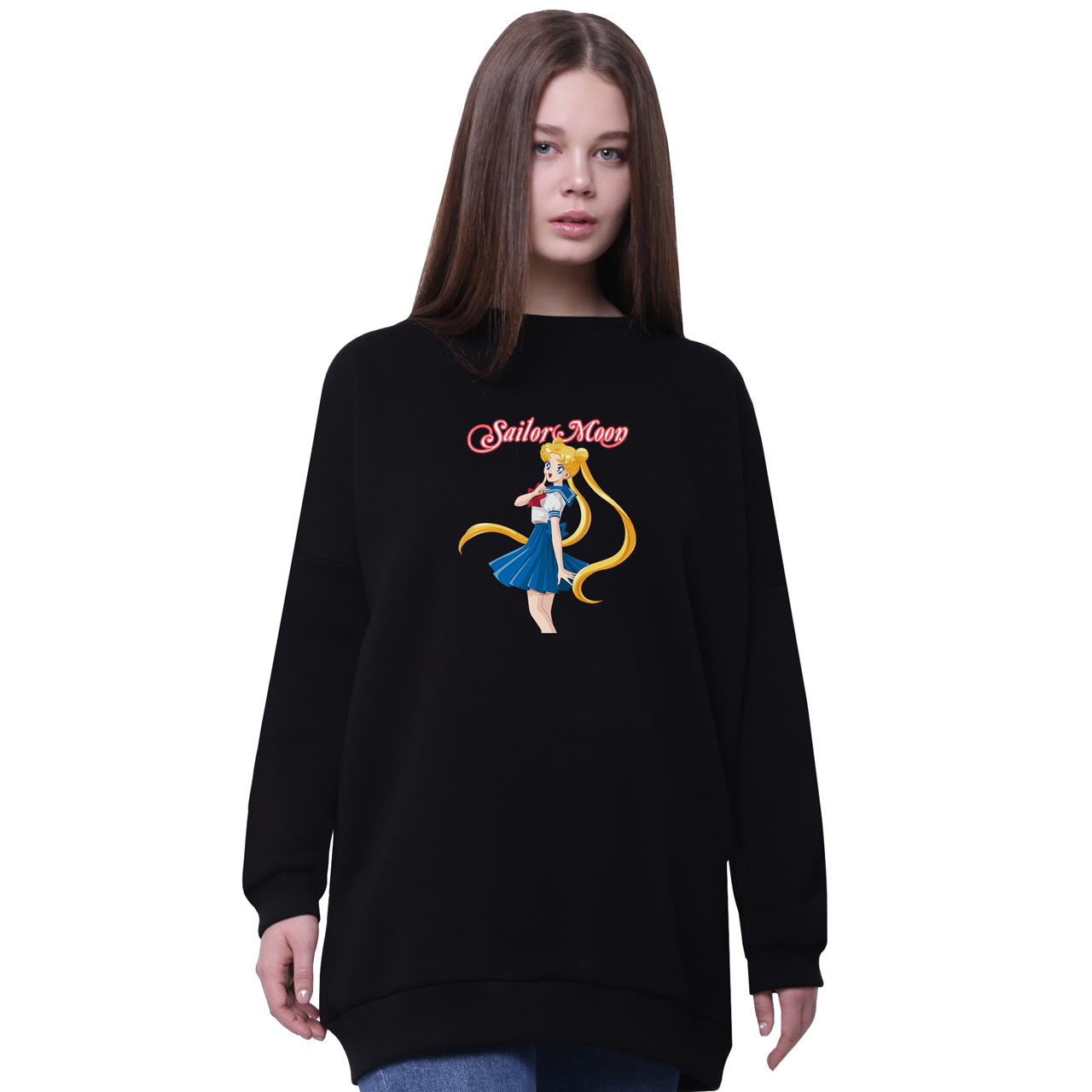 Свитшот для девочек удлиненный Сейлор Мун (Sailor Moon) Черный (35963-2928-3) 146 см
Свитшот для девочек удлиненный Сейлор Мун (Sailor Moon) Черный (35963-2928-3) 146 см