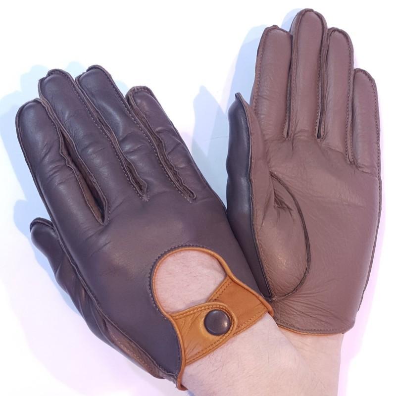 Мужские перчатки для вождения комбинированные GlovesUA мод.275 р.10,5 тауп/ черный (кожа лайка/олень, шов наружу, без отв, рем. св коньяк, кнопка обтянута)
Мужские перчатки для вождения комбинированные GlovesUA мод.275 р.10,5 тауп/ черный (кожа лайка/олень, шов наружу, без отв, рем. св коньяк, кнопка обтянута)