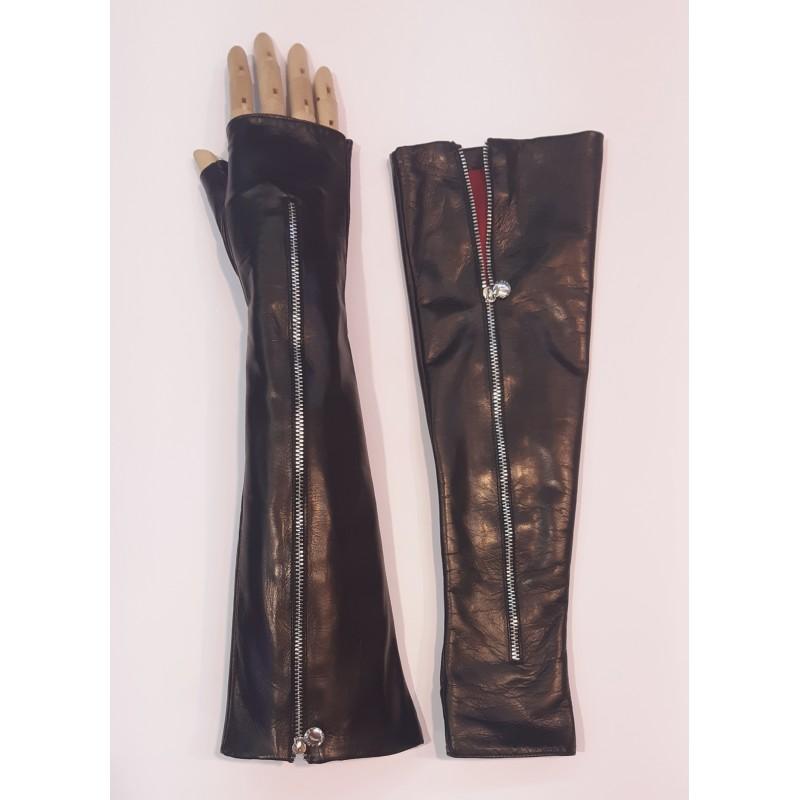 Женские длинные перчатки митенки кожаные GlovesUA мод.382-40-M р.8,5 черные
Женские длинные перчатки митенки кожаные GlovesUA мод.382-40-M р.8,5 черные