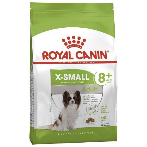 Сухой корм Royal Canin X-Small Adult 8+ для собак миниатюрных пород от 8 лет, 1.5 кг
Сухой корм Royal Canin X-Small Adult 8+ для собак миниатюрных пород от 8 лет, 1.5 кг