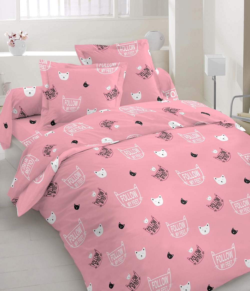 Комплект постельного белья семейный из бязи Time Textile Котята Розовый TT163144-s
Комплект постельного белья семейный из бязи Time Textile Котята Розовый TT163144-s