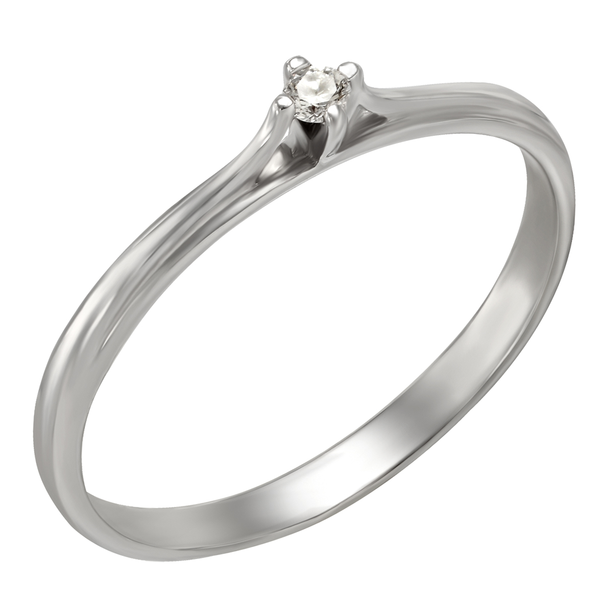 Кольцо в белом золоте с бриллиантом Tango Jewellery Company 740303В размер 16.5
Кольцо в белом золоте с бриллиантом Tango Jewellery Company 740303В размер 16.5