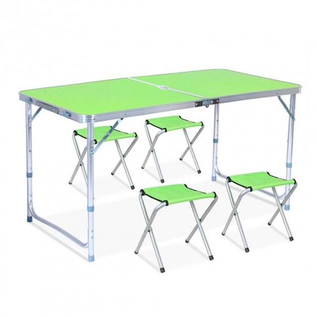 Стол туристический складной Easy Campi с 4 стульями набор для пикника, кемпинга, рыбалки со стульями Sun Rise в чемодане Зеленый
Стол туристический складной Easy Campi с 4 стульями набор для пикника, кемпинга, рыбалки со стульями Sun Rise в чемодане Зеленый