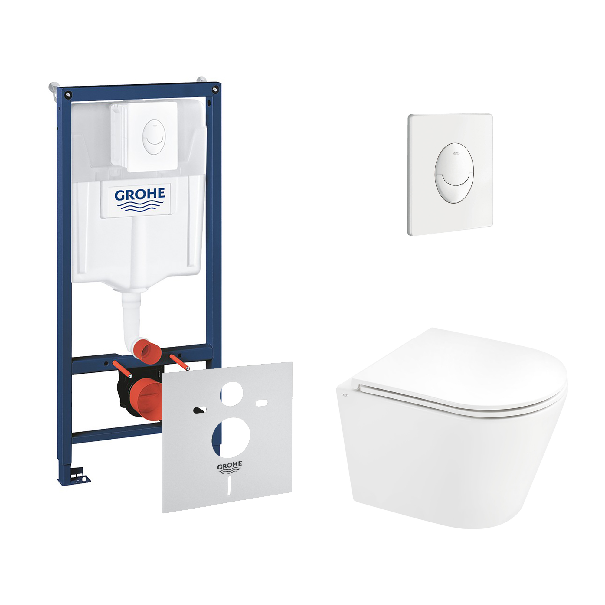 Набор инсталляция 4 в 1 Grohe Rapid SL 38722001 + унитаз с сиденьем Qtap Scorpio QT1433053ERW
Набор инсталляция 4 в 1 Grohe Rapid SL 38722001 + унитаз с сиденьем Qtap Scorpio QT1433053ERW
