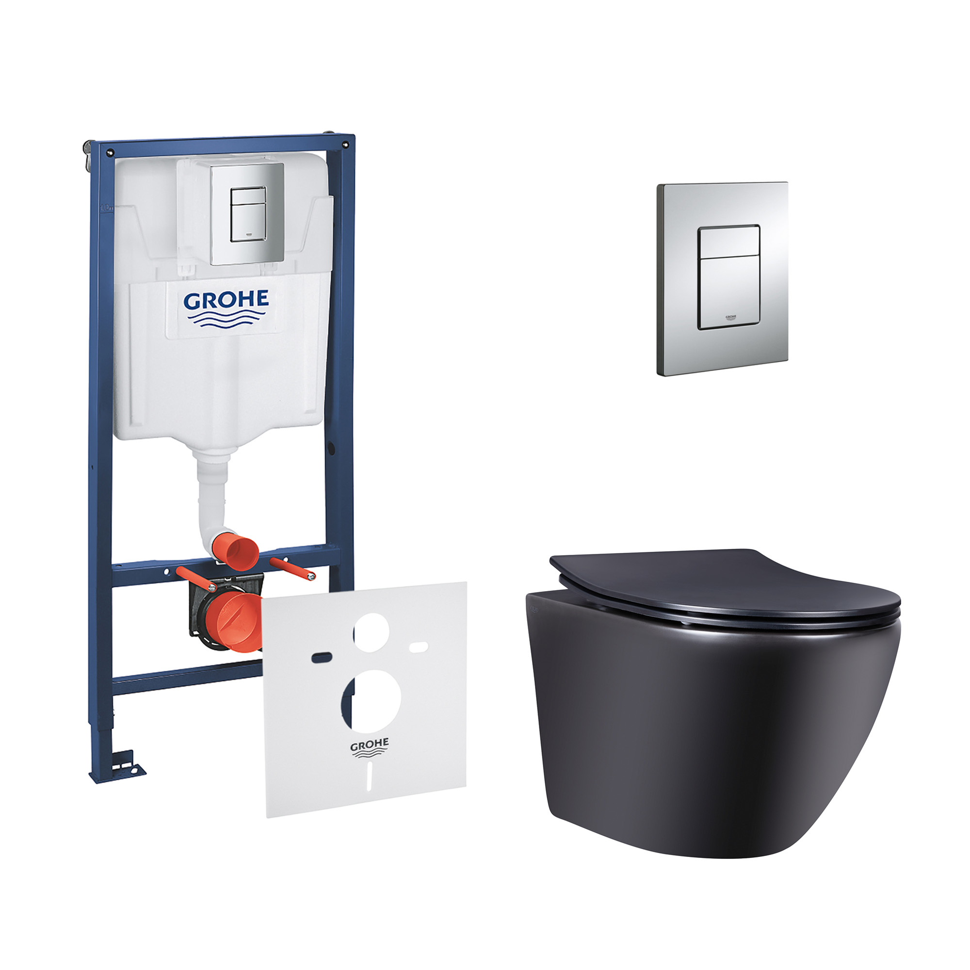 Набор инсталляция 4 в 1 Grohe Rapid SL 38772001 + унитаз с сиденьем Qtap Robin QT1333046ENRMB
Набор инсталляция 4 в 1 Grohe Rapid SL 38772001 + унитаз с сиденьем Qtap Robin QT1333046ENRMB