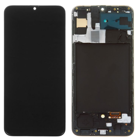 Дисплей High Copy для Samsung A307 Galaxy A30s модуль в зборі з тачскріном та рамкою, чорний, OLED
Дисплей High Copy для Samsung A307 Galaxy A30s модуль в зборі з тачскріном та рамкою, чорний, OLED