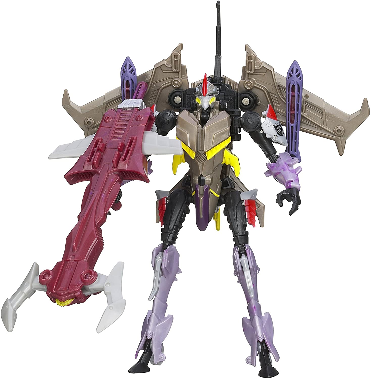 Трансформер HASBRO Старскрім Делюкс Transformers Prime Beast Hunters Deluxe Starscream
Трансформер HASBRO Старскрім Делюкс Transformers Prime Beast Hunters Deluxe Starscream