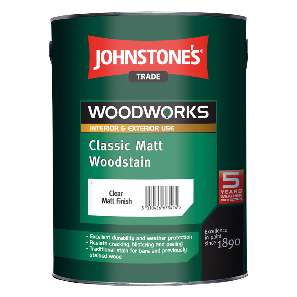 Матовый лессирующий антисептик Johnstone's Classic Matt Woodstain 2,5 л Прозрачный
Матовый лессирующий антисептик Johnstone's Classic Matt Woodstain 2,5 л Прозрачный