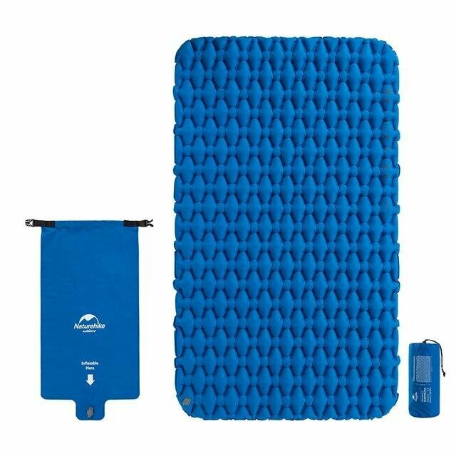 Коврик надувной двухместный с надувным мешком Naturehike FC-11 NH19Z055-P, 65мм, голубой
Коврик надувной двухместный с надувным мешком Naturehike FC-11 NH19Z055-P, 65мм, голубой