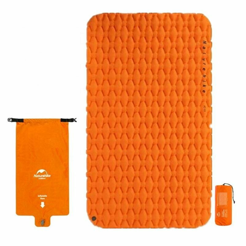Коврик надувной двухместный с надувным мешком Naturehike FC-11 NH19Z055-P, 65 мм, оранжевый
Коврик надувной двухместный с надувным мешком Naturehike FC-11 NH19Z055-P, 65 мм, оранжевый