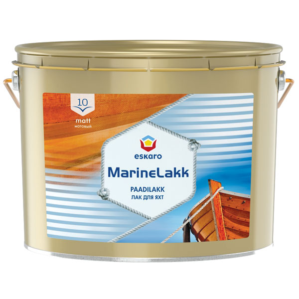 Лак для яхт матовый Eskaro Marine Lakk 10 2,4 л - Уретан-алкидный - Палубы, каюты и др. деревянные части лодок, яхт, кат
Лак для яхт матовый Eskaro Marine Lakk 10 2,4 л - Уретан-алкидный - Палубы, каюты и др. деревянные части лодок, яхт, кат