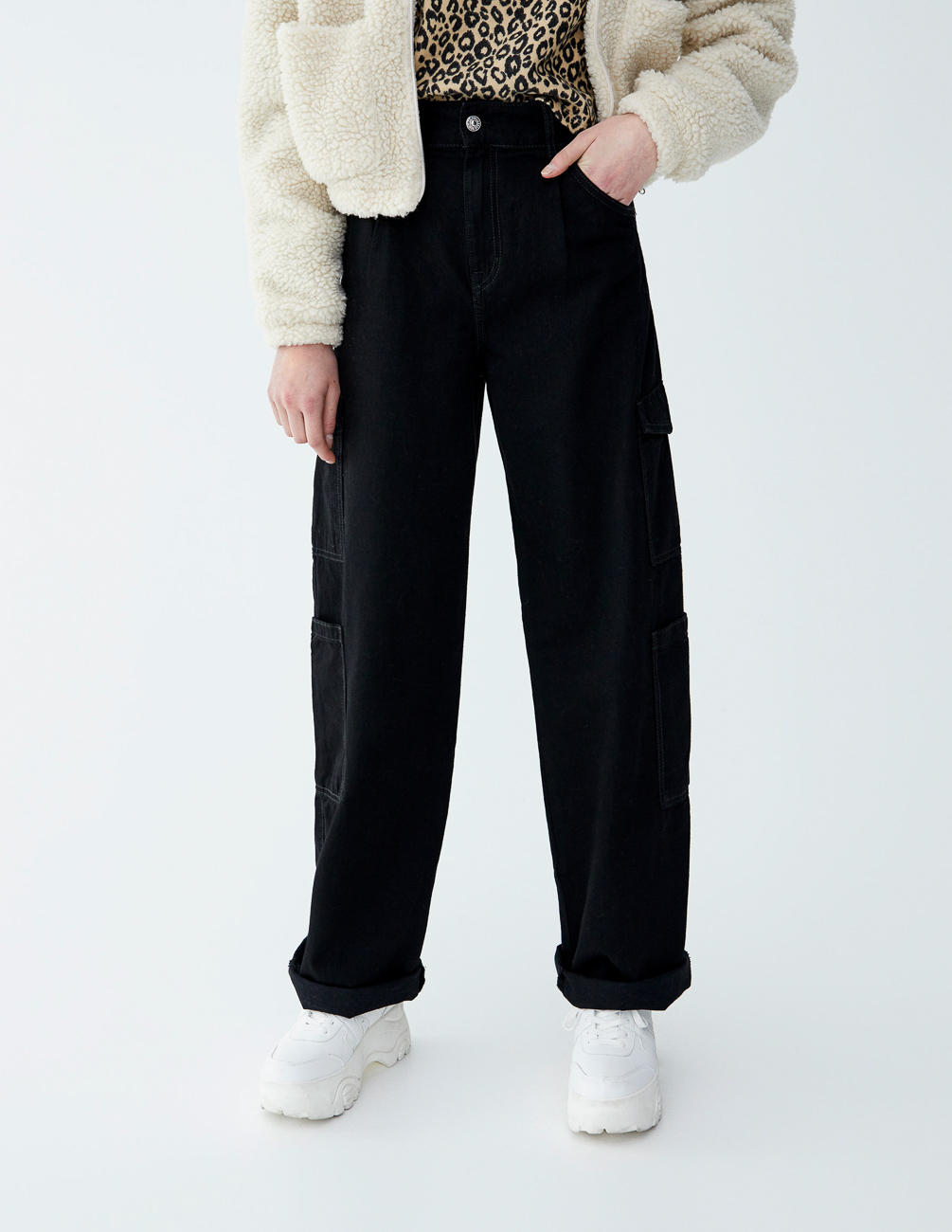 Брюки PULL & BEAR Ж1080249 (5678/303/800) цвет черный, Брюки PULL & BEAR Ж1080249 (5678/303/800) цвет черный XXS
Брюки PULL & BEAR Ж1080249 (5678/303/800) цвет черный, Брюки PULL & BEAR Ж1080249 (5678/303/800) цвет черный XXS