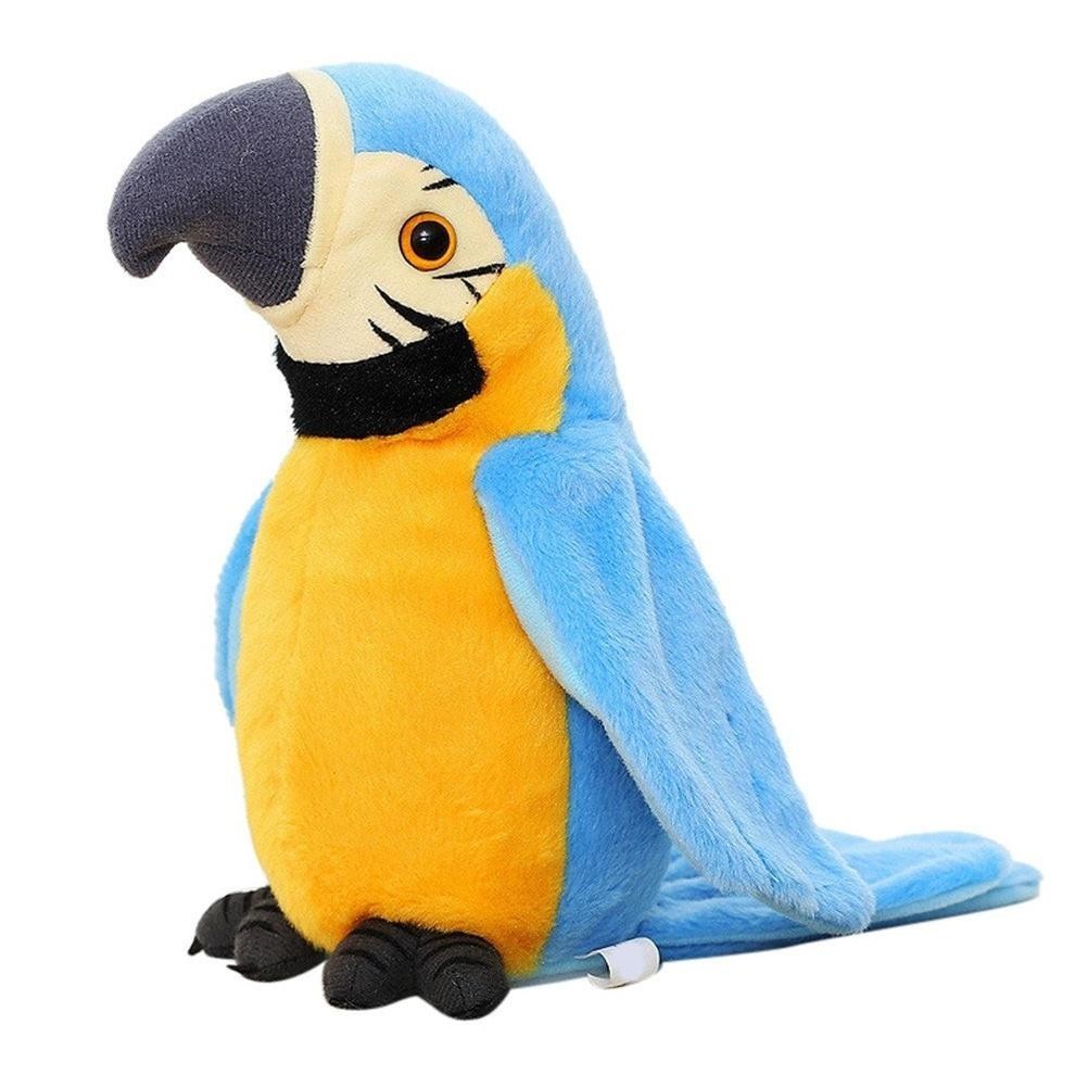 Музыкальная интерактивная игрушка Говорящий попугай повторюшка Parrot Talking Синий
Музыкальная интерактивная игрушка Говорящий попугай повторюшка Parrot Talking Синий