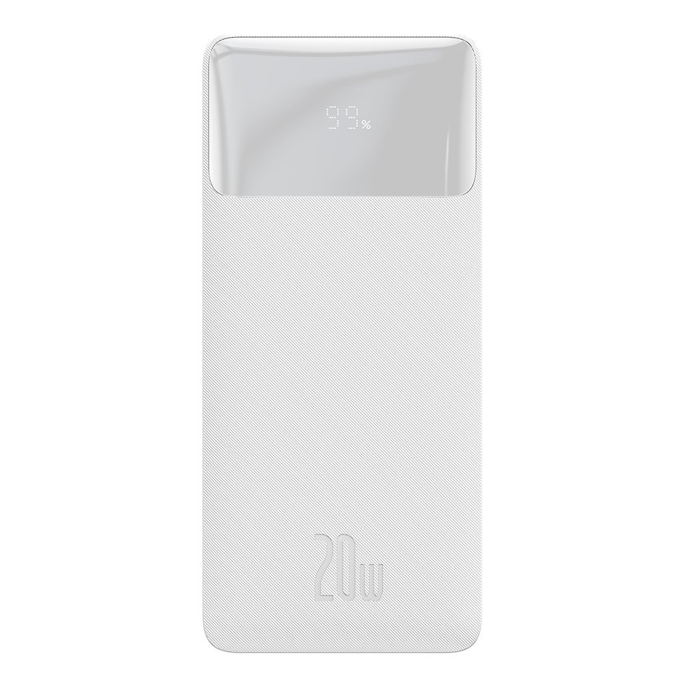 Портативный аккумулятор Baseus Bipow Digital Display 20000mAh 20W (QC3.0 PD) (PPDML-M02) White
Портативный аккумулятор Baseus Bipow Digital Display 20000mAh 20W (QC3.0 PD) (PPDML-M02) White