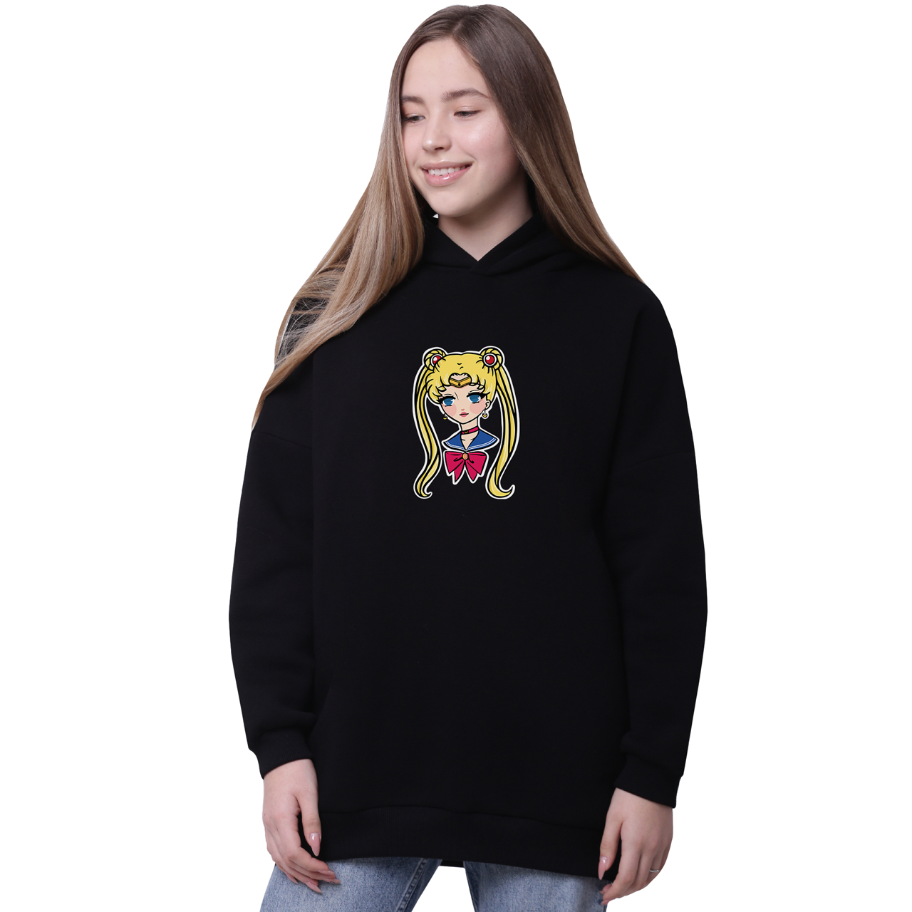 Худи для девочек удлиненный Сейлор Мун (Sailor Moon) Черный (35962-2926-7) 170 см
Худи для девочек удлиненный Сейлор Мун (Sailor Moon) Черный (35962-2926-7) 170 см