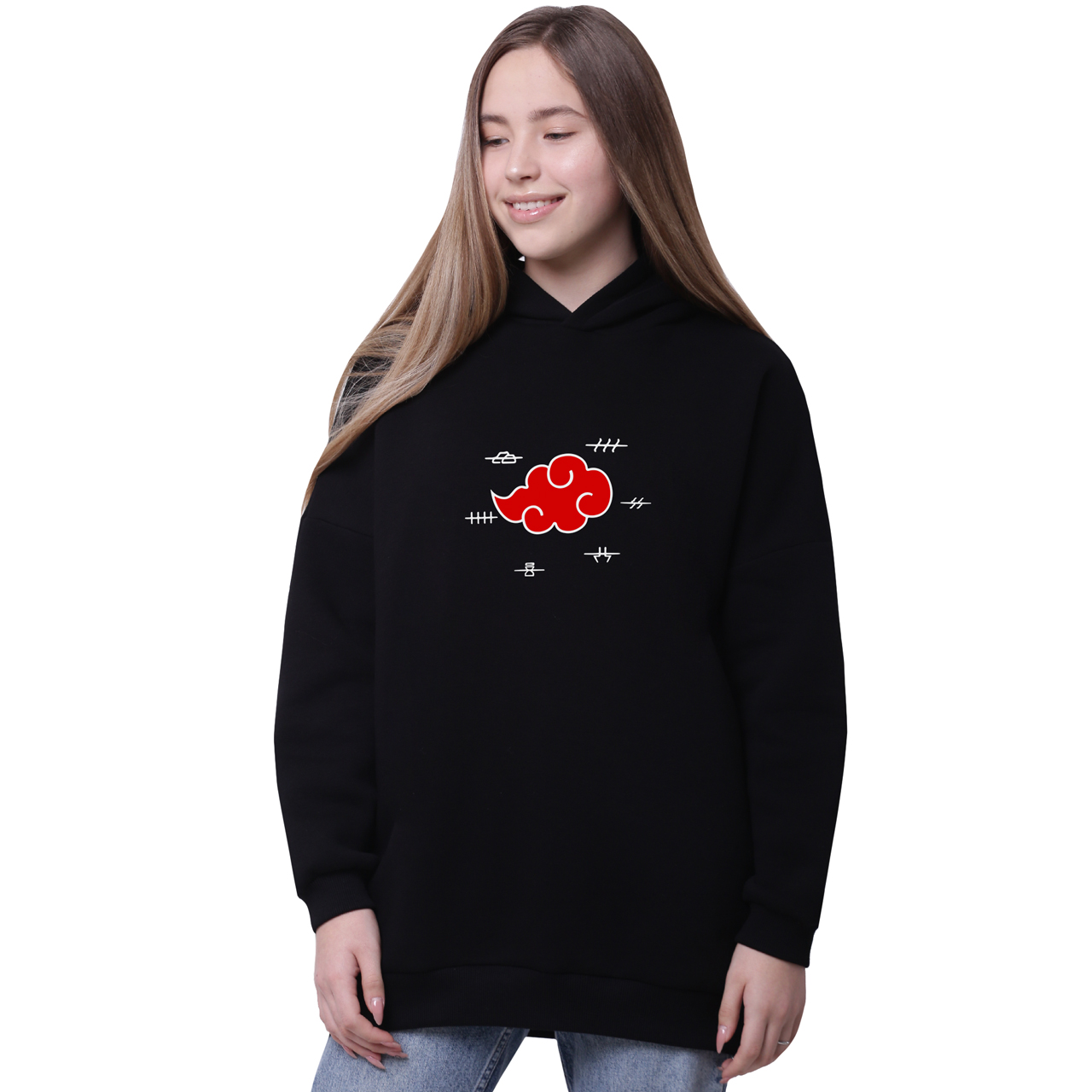 Худи для девочек удлиненный Облако Акацуки Наруто (Akatsuki Naruto) Черный (35962-3044-7) 170 см
Худи для девочек удлиненный Облако Акацуки Наруто (Akatsuki Naruto) Черный (35962-3044-7) 170 см