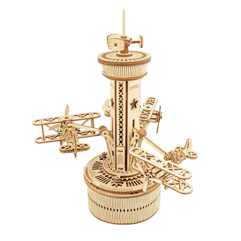 Подвижный деревянный 3D конструктор Robotime AMK41 Air control tower механизм (F_7711-28591)
Подвижный деревянный 3D конструктор Robotime AMK41 Air control tower механизм (F_7711-28591)