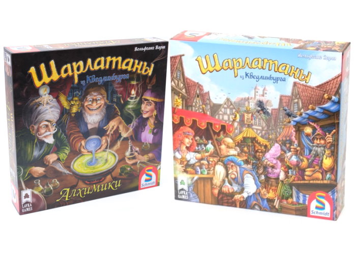 Настольная игра Lavka Games Шарлатаны из Кведлинбурга с дополнением Алхимики (ШИК01+1.2)
Настольная игра Lavka Games Шарлатаны из Кведлинбурга с дополнением Алхимики (ШИК01+1.2)