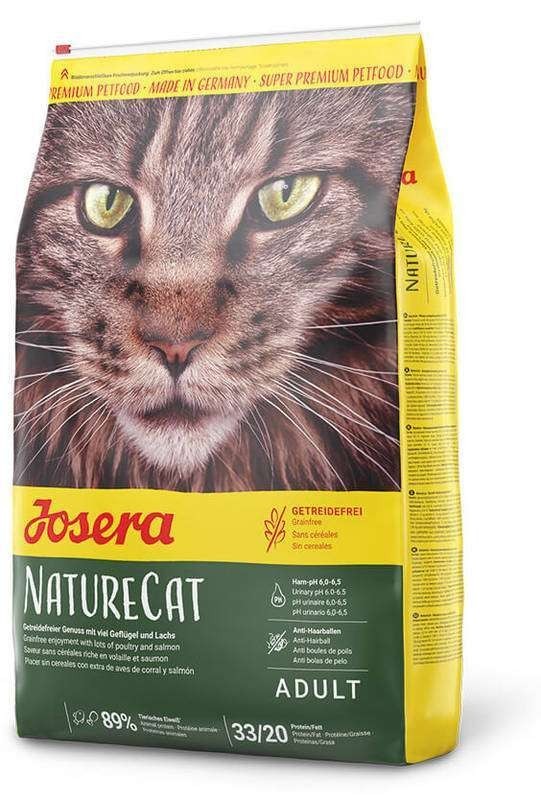 Сухой беззерновой корм для котов c чувствительным пищеварением Josera Nature Cat 10кг
Сухой беззерновой корм для котов c чувствительным пищеварением Josera Nature Cat 10кг