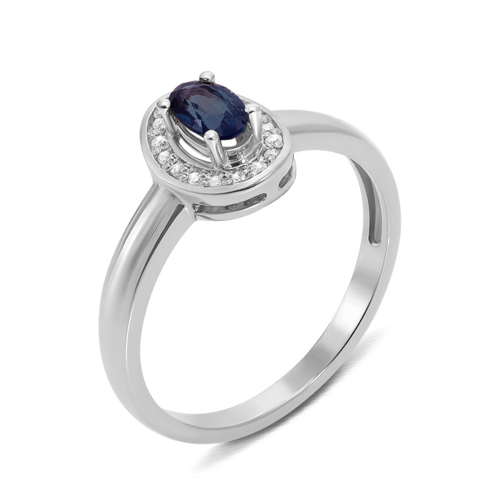 Кольцо из белого золота с сапфиром и бриллиантами 000131206 17.5 размера
Кольцо из белого золота с сапфиром и бриллиантами 000131206 17.5 размера