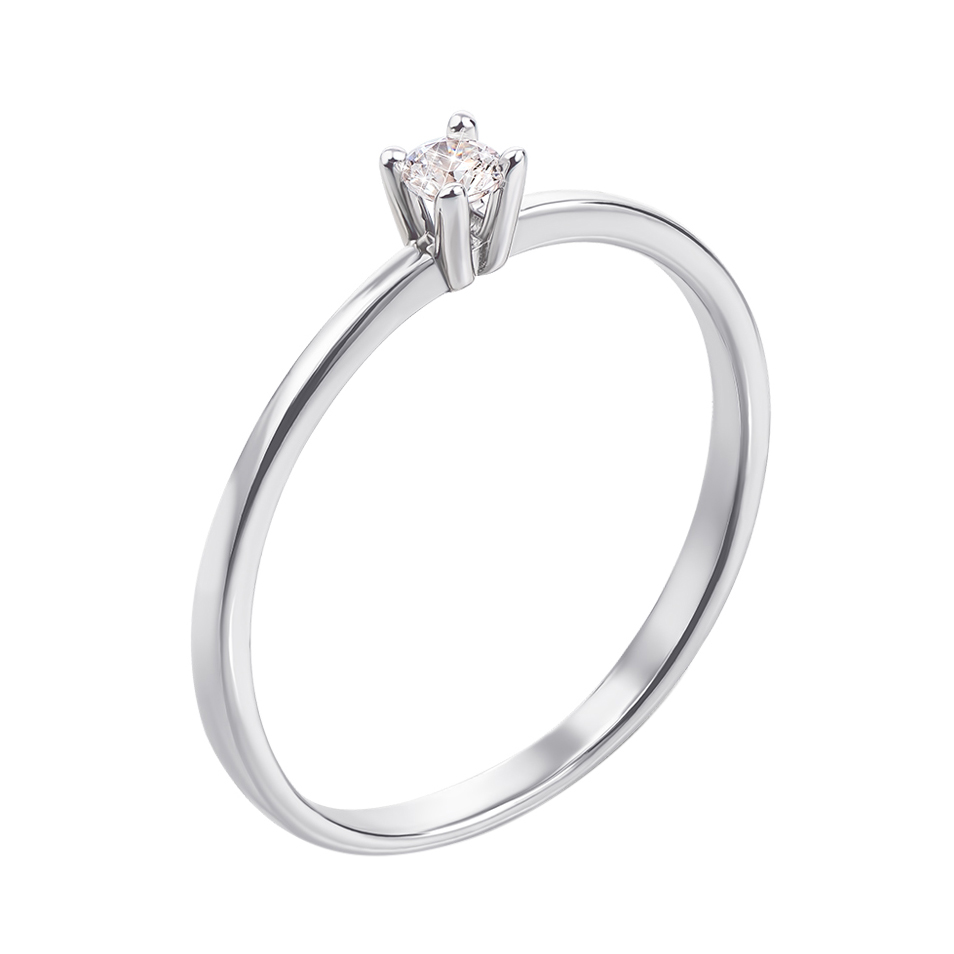 Помолвочное кольцо из белого золота с фианитом S Zirconia 000132777 15.5 размера
Помолвочное кольцо из белого золота с фианитом S Zirconia 000132777 15.5 размера