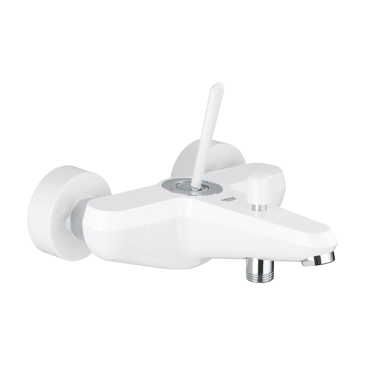 Cмеситель в ванную однорычажный с коротким изливом GROHE EURODISC JOY белый латунь 23431LS0
Cмеситель в ванную однорычажный с коротким изливом GROHE EURODISC JOY белый латунь 23431LS0