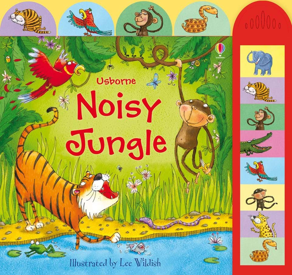 Интерактивная книга со звуковыми эффектами Usborne Усборн Джунгли английский язык (9780746098981)
Интерактивная книга со звуковыми эффектами Usborne Усборн Джунгли английский язык (9780746098981)