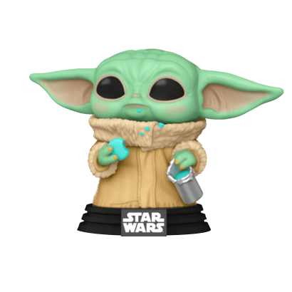 Фігурка FUNKO POP! Bobble Star Wars Mandalorian Grogu with Cookies Star Wars 100mm Grey Новий
Фігурка FUNKO POP! Bobble Star Wars Mandalorian Grogu with Cookies Star Wars 100mm Grey Новий