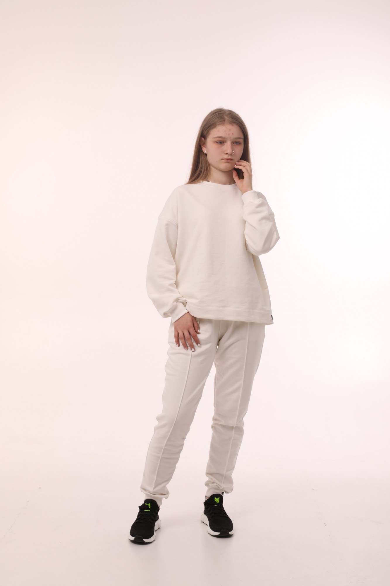 Спортивный костюм Lacing Nadin A1105 Молочный: Айвори, Спортивный костюм Lacing Nadin A1105 M Молочный: Айвори
Спортивный костюм Lacing Nadin A1105 Молочный: Айвори, Спортивный костюм Lacing Nadin A1105 M Молочный: Айвори