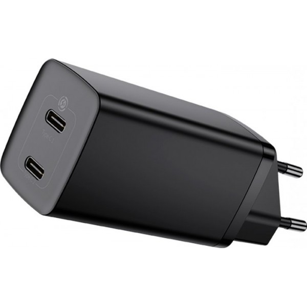 Мережевий зарядний пристрій Baseus GaN2 Lite Quick Charger 65W (2 Type-C) (CCGAN2L-E01)
Мережевий зарядний пристрій Baseus GaN2 Lite Quick Charger 65W (2 Type-C) (CCGAN2L-E01)